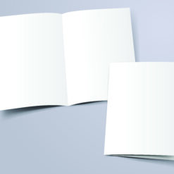 Flyer mit Einbruchfalz