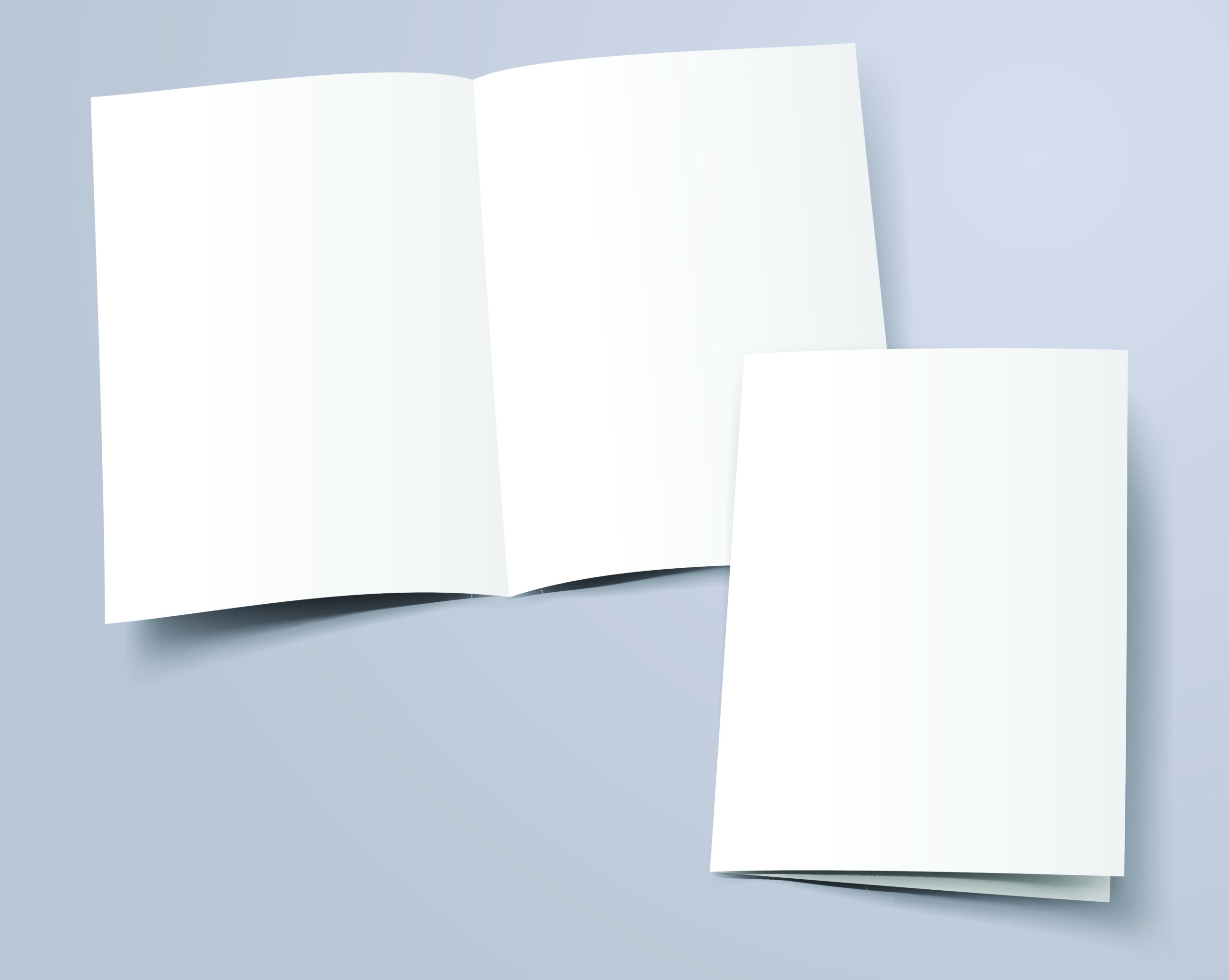 Flyer mit Einbruchfalz